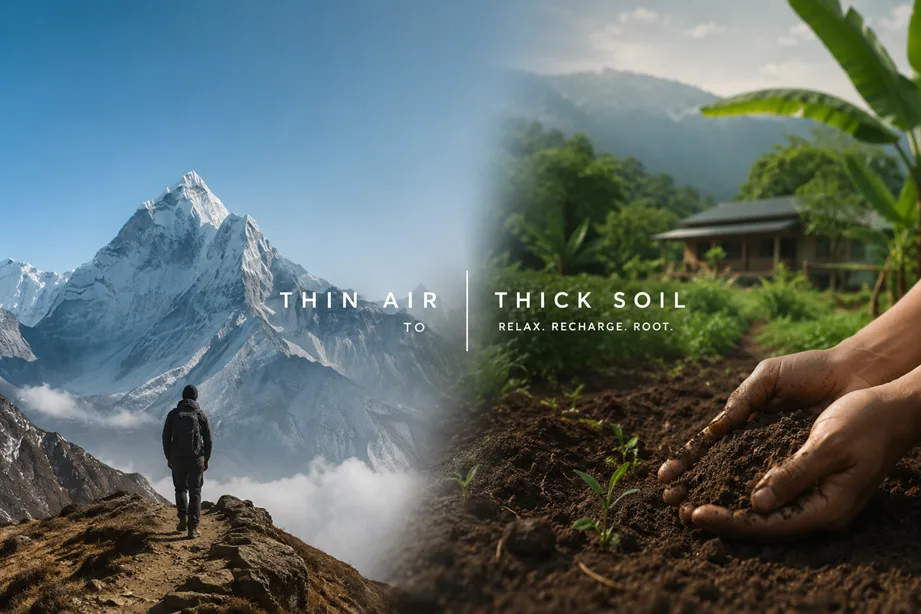 Thin air to Thick soil 